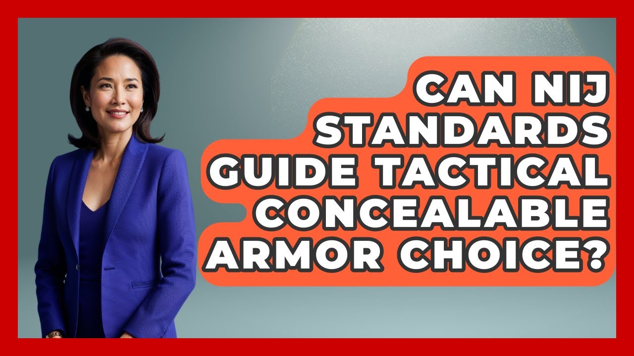 Can NIJ Standards Guide Tactical Concealable Armor Choice? - Tactical Locker Experts