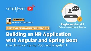 Software Development Masterclass: Building An HR Application With Angular & Spring Boot |Simplilearn screenshot 4