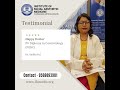 IFAM Institute | Hands-On Training | Cosmetology Course | Testimonial Dr Sudha Pal