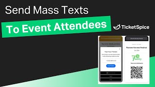 How to Create and Send Mass Text Messages to Your Event Attendees – TicketSpice Text Messaging screenshot 5