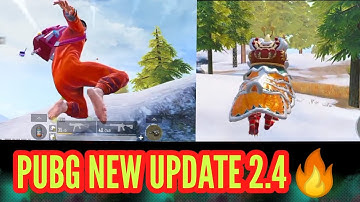 NEW UPDATE 2.4 | NEW FEATURES 🔥| PUBG MOBILE GAMEPLAY | #pubgmobile