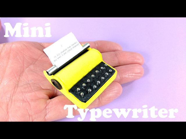  Mini Vintage Style, Typewriter for Kids Typewriter