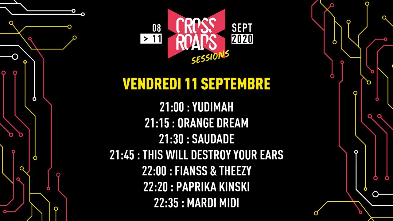 Crossroads Sessions 2020 - jour 4 - YouTube