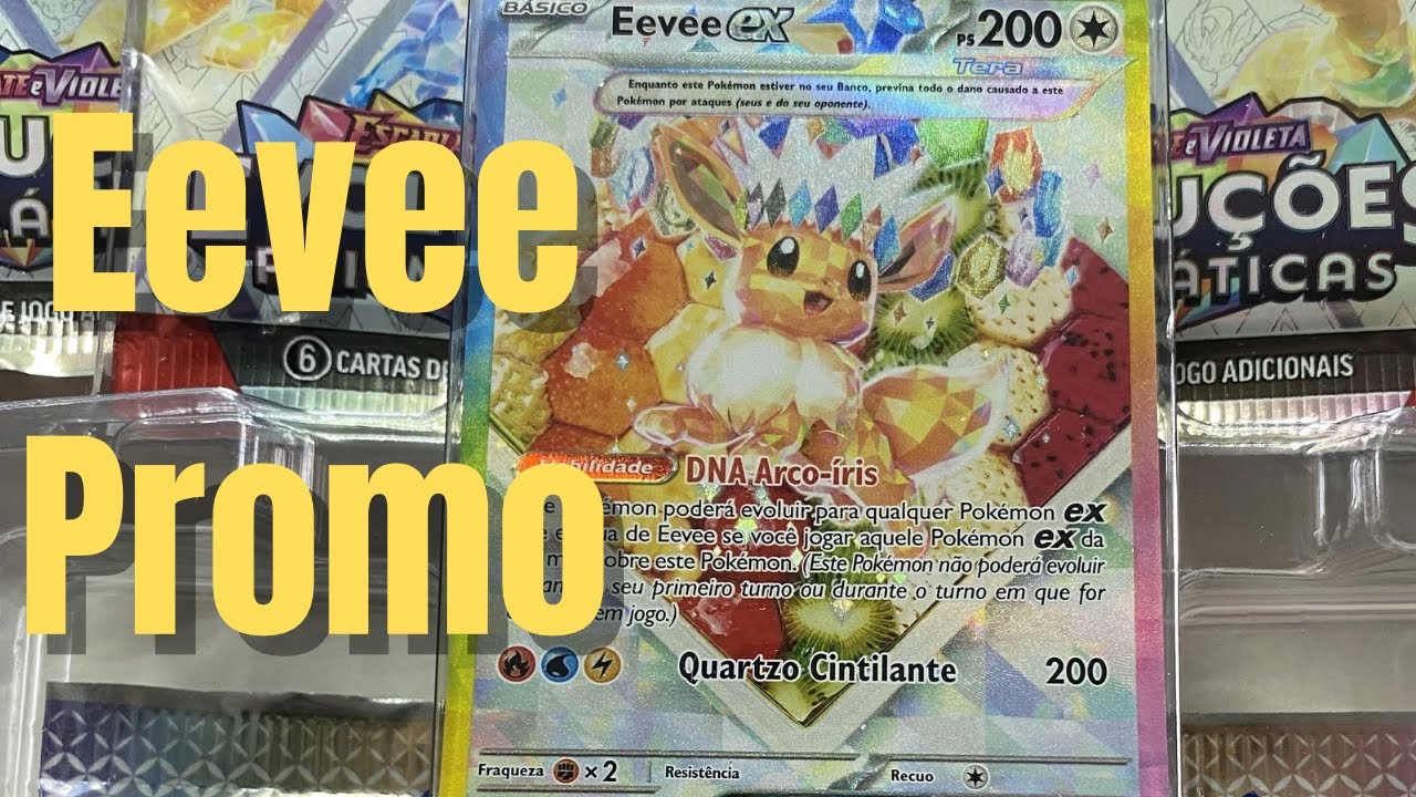 Opening Eevee Promo Box – Evoluções Prismáticas Pokémon TCG!