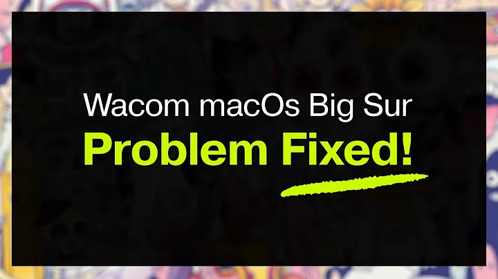 Wacom Tablet not working on Mac. Problem with Wacom on macOS. Solved!