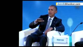 Barack Obama interviews Jack Ma at APEC summit in Manila