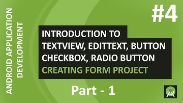 Android Tutorial for Beginner 2018 - #4 ( PART -1 ) Radio Button, CheckBox, Switch