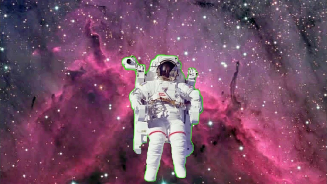 Beautiful space animation part 2 | green screen effects | using kinemaster for editing