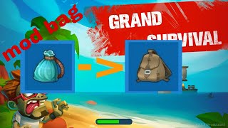 HOW TO MOD BAG IN GRAND SURVIVAL OCEAN screenshot 4