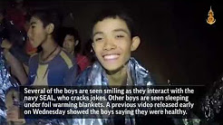Video Shows Medic Treating Boys In Thai Cave