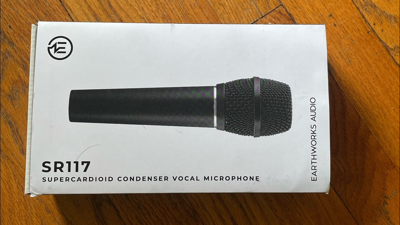 Unboxing the New Earthworks Audio SR117 Vocal Microphone YouTube