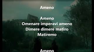 Era Ameno Paroles