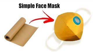 Paper mask - Easy Origami Face Mask