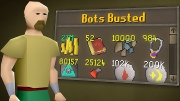 Runescape Mod Busts Bots (#2)