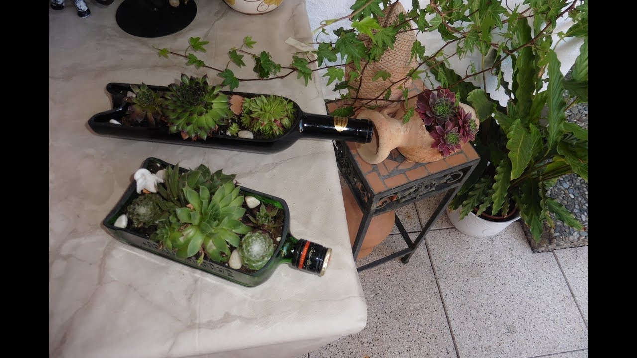 Glasflaschen Upcycling Youtube