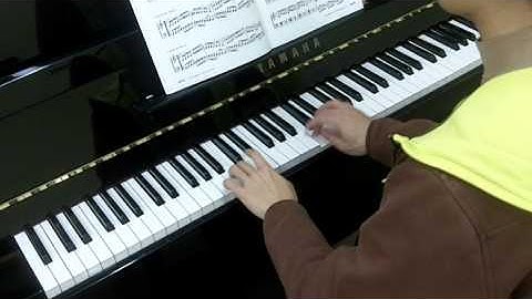 Bastien Piano Basics Level 3 Technic No.3 Scale Workout in A Minor (P.4)