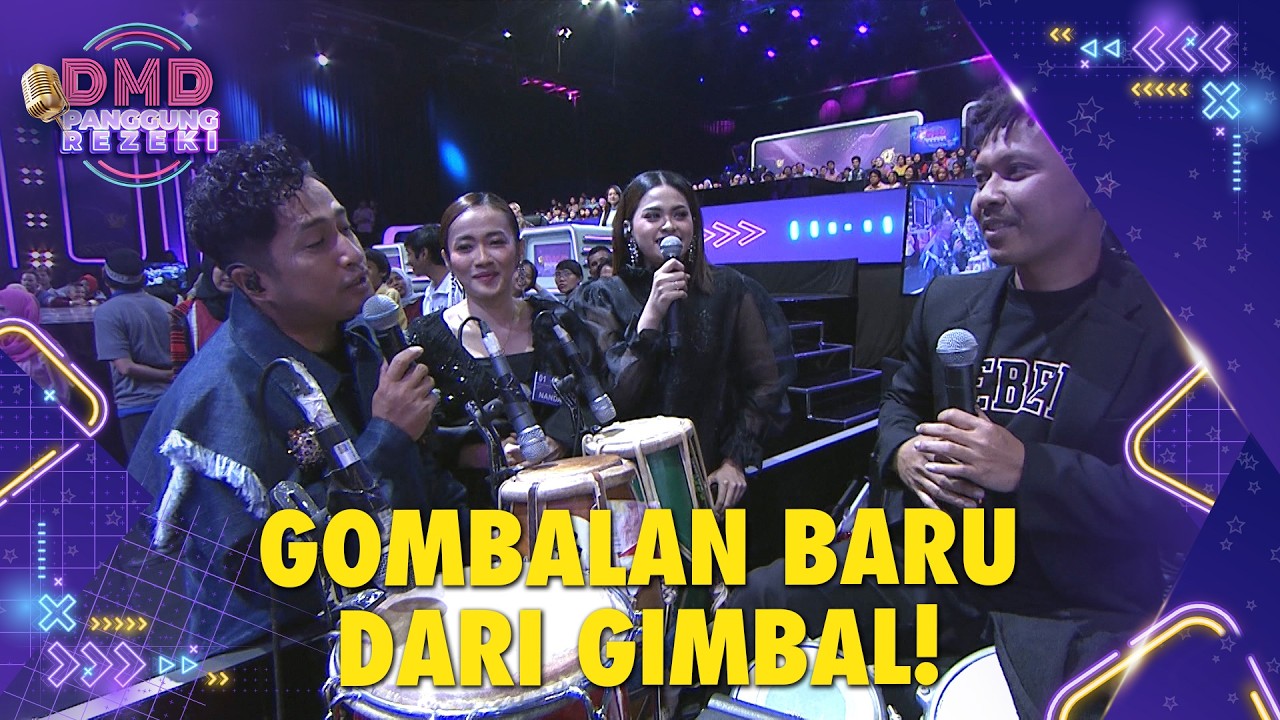MOMEN BIKIN SALTING! Gimbal Lempar Gombalan ke Nanda! | DMD PANGGUNG REZEKI