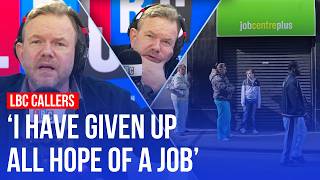 'I'm devastated,' caller tells James O'Brien as youth unemployment hits 11-year high