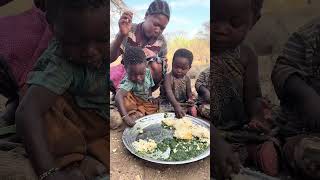 The daily life and diet of the Hazarbi tribe #africa