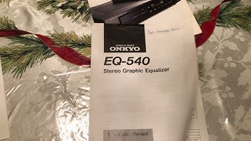 Vintage Onkyo Integra EQ-540 Stereo Graphic Equalizer