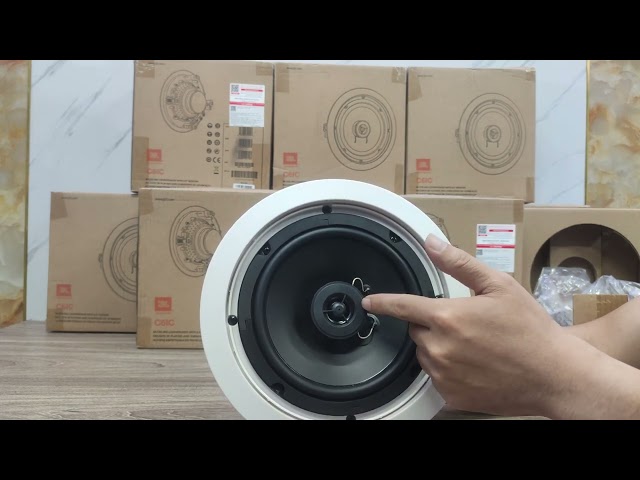 Unbox Loa âm trần JBL C6IC