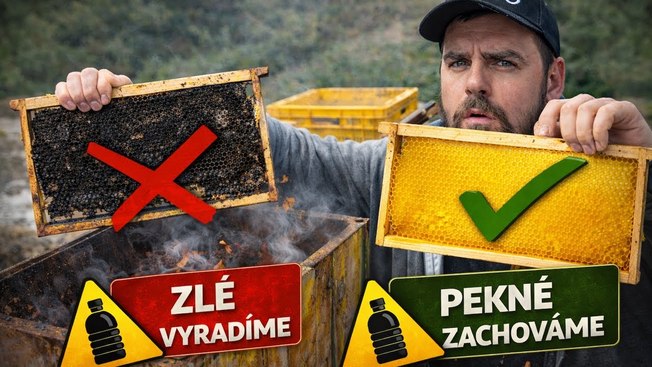 Staré rámiky von, pripravujem na včelársku sezónu 🐝