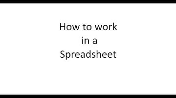 ICSE COMPUTER CLASS 7||SPREADSHEET AN INTRODUCTION|| PART 2 ||How to work in Spreadsheet||