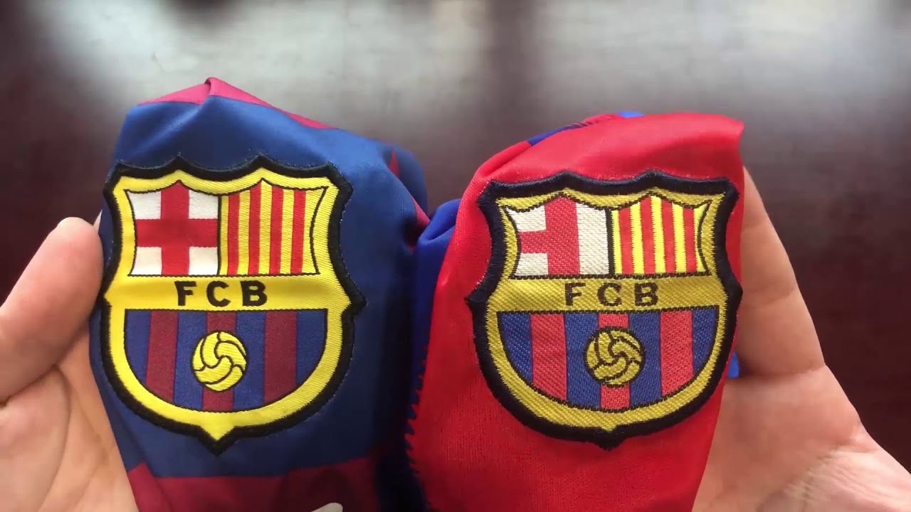 4 Barcelona Home Kit 19 20 Quality Difference