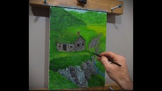 Mountain Grasslands | Timelapse | Oil Painting | Episode 6