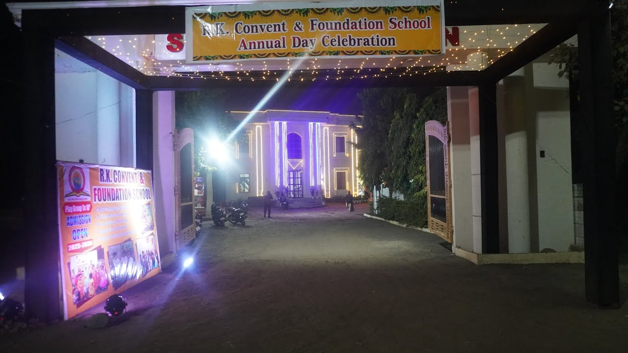 R.K. CONVENT AND FOUNDATION SCHOOL ANNUAL FUNCTION 2024 - YouTube