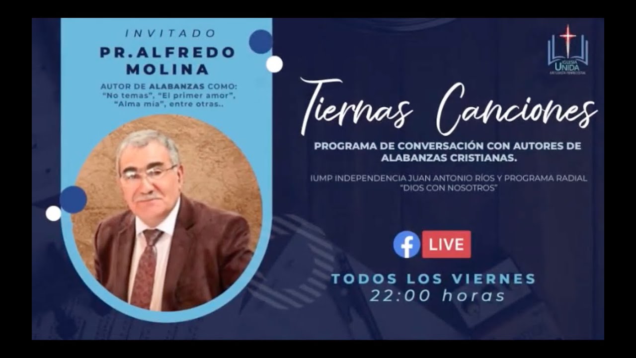 Tiernas Canciones- Conversación Pastor Alfredo Molina