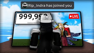Rip_Indra Crashed my Livestream.....