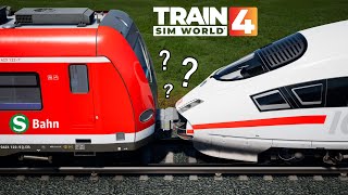 SBahn + ICE ? | SBahn auf 300 Km/h | Train Sim World 4