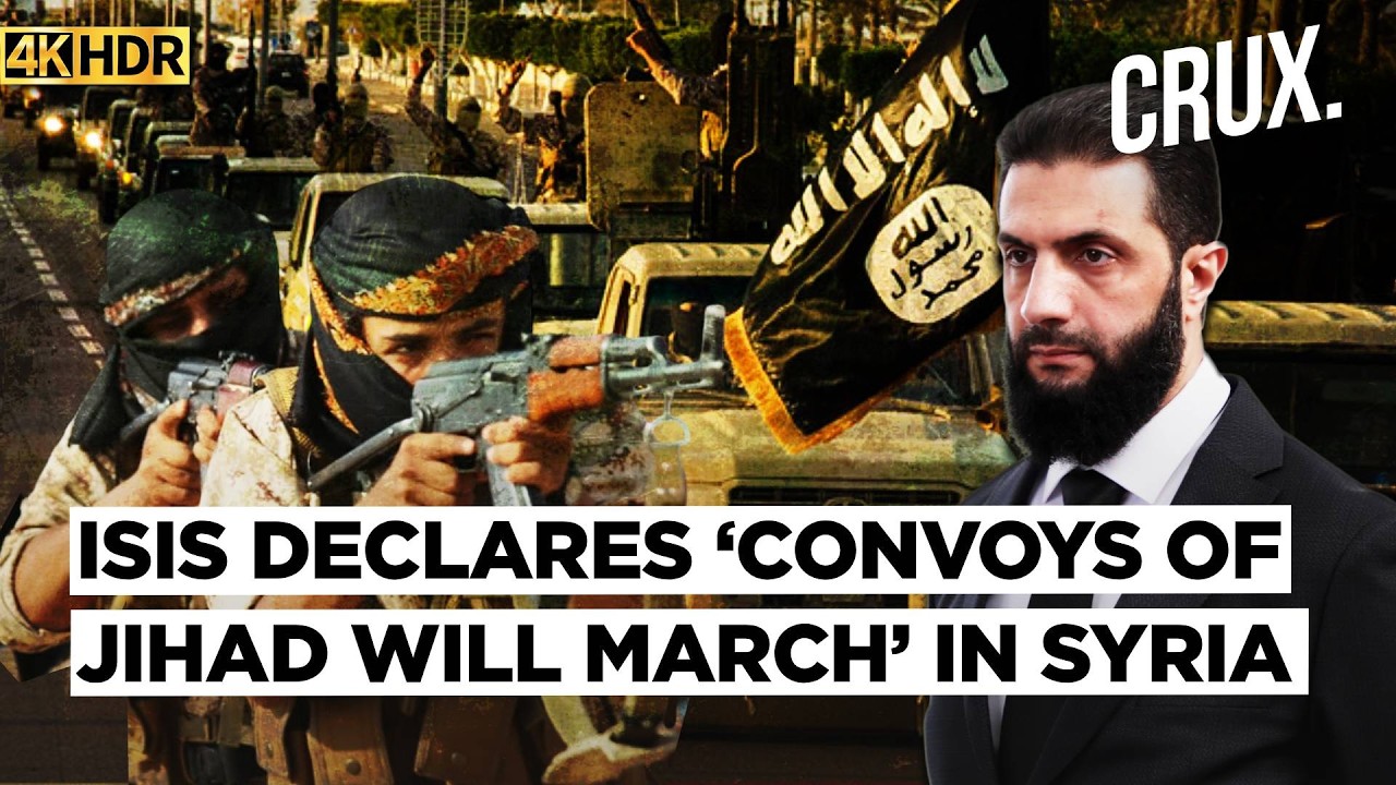 ISIS Attacks Syrian Army, Announces ‘New Phase’ of Operations Against West's 'Puppet' Sharaa |4K