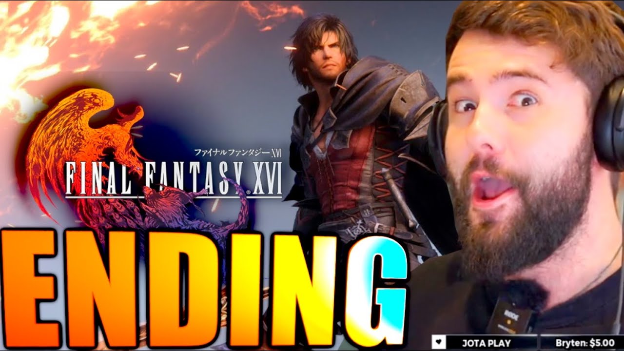 FINAL BOSS & ENDING REACTION! *BLIND* | Final Fantasy 16 Playthrough ...
