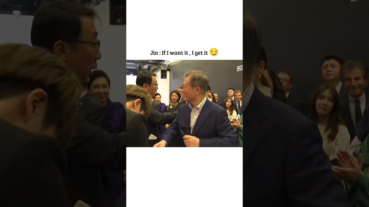 BTS bolpoint incident with president south korea 🤣 