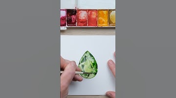 Come And Paint A Birthstone With Me!   Peridot
