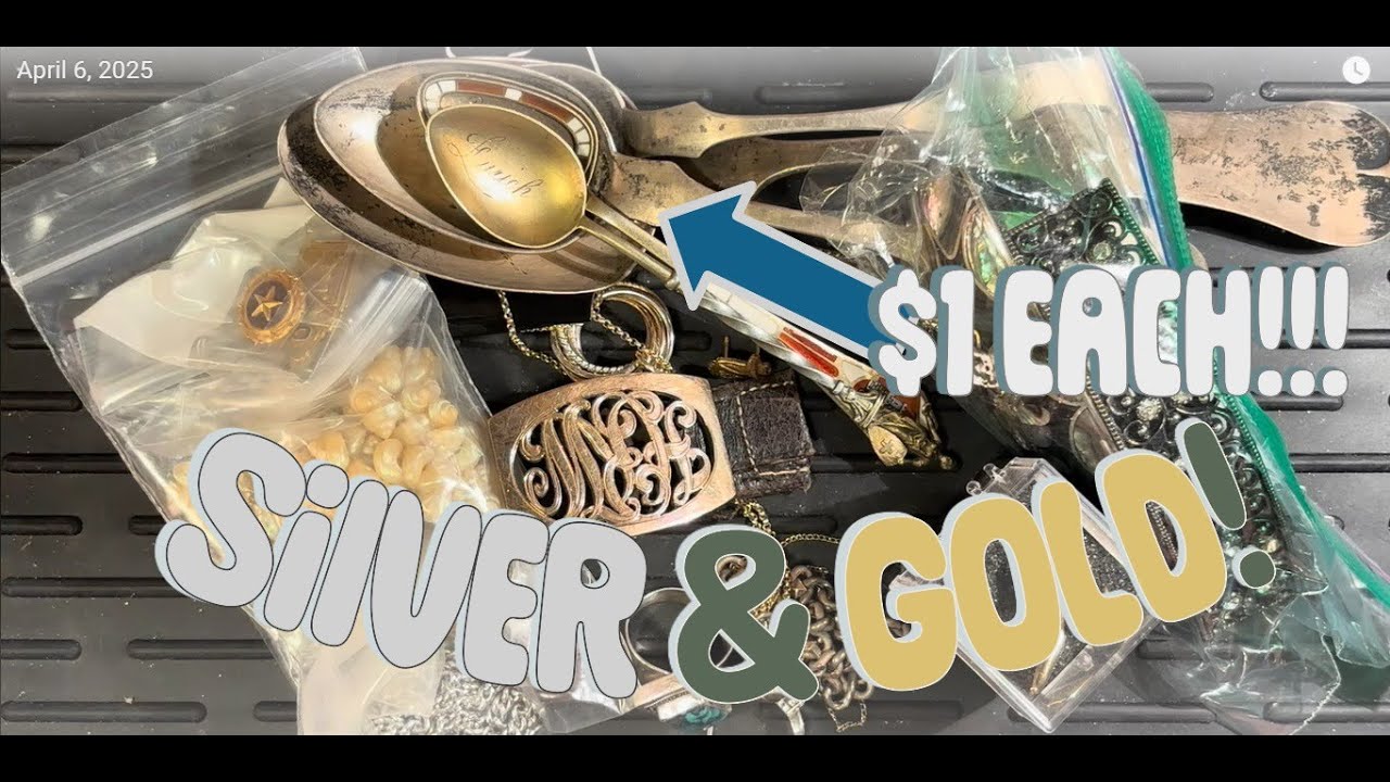 Gold! Silver! A weeks worth of dirt cheap treasure!