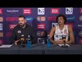 Adam Forde & Alex Higgins-Titsha post-game press conference (Round 4, 2024/2025)