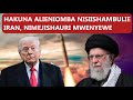 TRUMP NILIAMUA MWENYEWE KUACHA KUISHAMBULIA IRAN HAKUNA ALIYENISHAWISHI