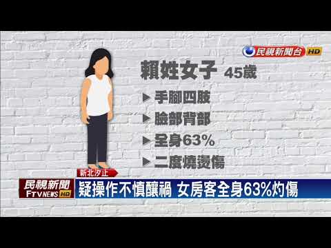 廁所煮消夜卡式爐氣爆 女子2度燒燙傷－民視新聞
