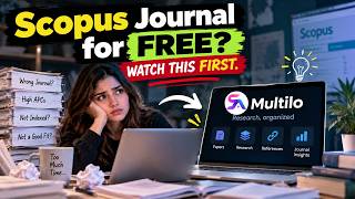 How to Publish in a Scopus Journal for FREE | Find the Right Journal