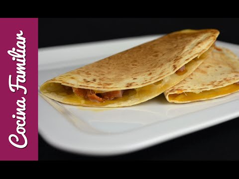 Quesadillas de jamón, bacon y queso | Javier Romero