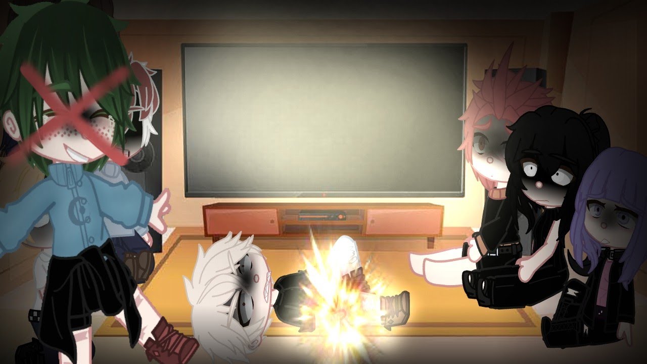 Class 1-A reacts to Deku (Angst)