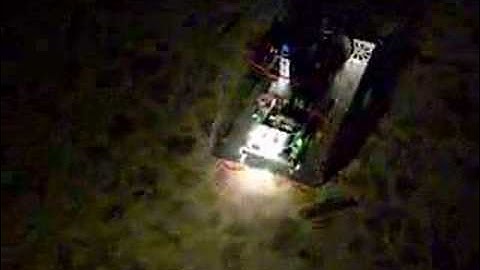 robot che insegue la luce