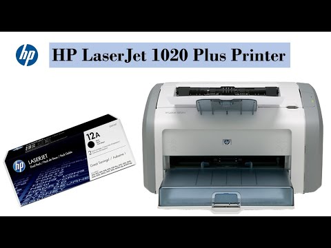 HP Laserjet 1020 Plus Printer Unboxing and Review