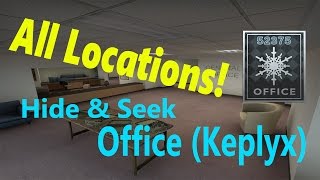 CS:GO Hide & Seek Office (Keplyx) All Locations, Secrets, and Hidden Areas!