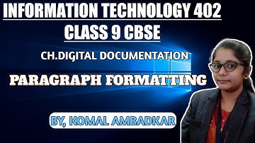 Paragraph Formatting in Libre Office Writer| #Digital_Documentation