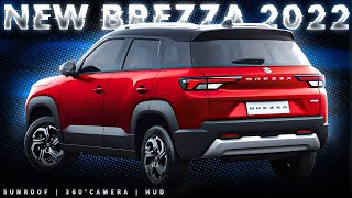 New Brezza 2022 with Sunroof! 😍🔥 | All Features, Exterior, Interior &  Launch Date