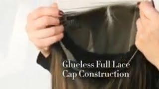 WIGS101: UNIWIGS GLUELESS FULL LACE CAP CONSTRUCTION